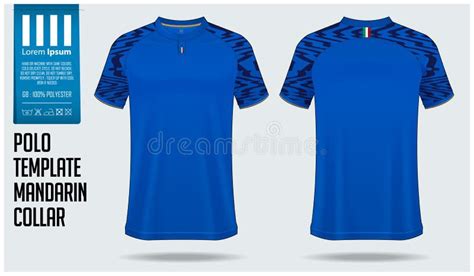 Plantilla Del Diseño Del Deporte De La Camiseta Del Polo Para El Jersey