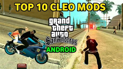 Top 10 Cleo Mods Gta Sa Android Youtube