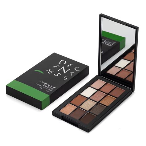 Decentness Colors Eyeshadow Palette Nude Matte Shimmer Glitter