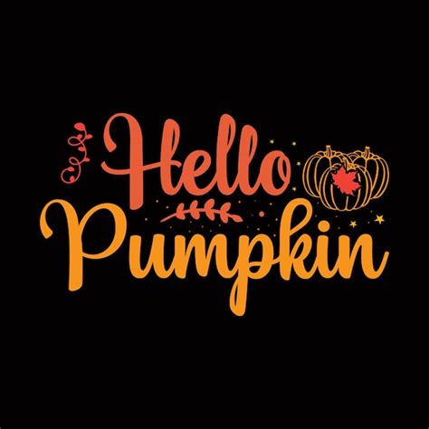 Premium Vector Pumpkin T Shirt Design