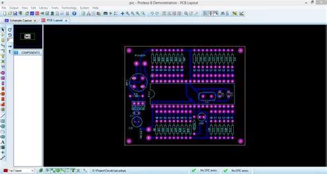 Make pcb layouts for your circuit schematics using proteus by Elghzaly
