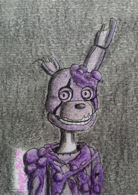 Toxic Springtrap Ucn Portrait Fnaf By Paigelts05 On Deviantart