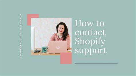 How To Contact Shopify Support Youtube