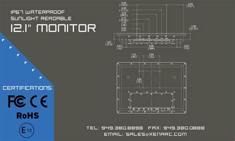 Xenarc Technologies Launches The Most Rugged Waterproof Sdi Hdmi