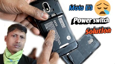 How To Repair Moto E3 Power Moto E3 Power On Off Switch Problem