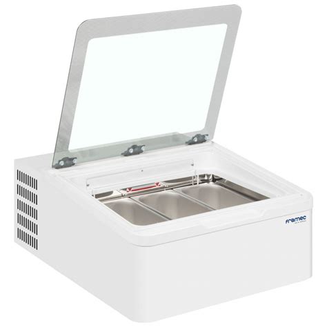 FRAMEC Mini Ice Cream Range White Counter Top Desserts