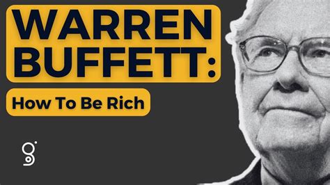 Warren Buffetts BEST TIPS On WEALTH CREATION Part 2 YouTube