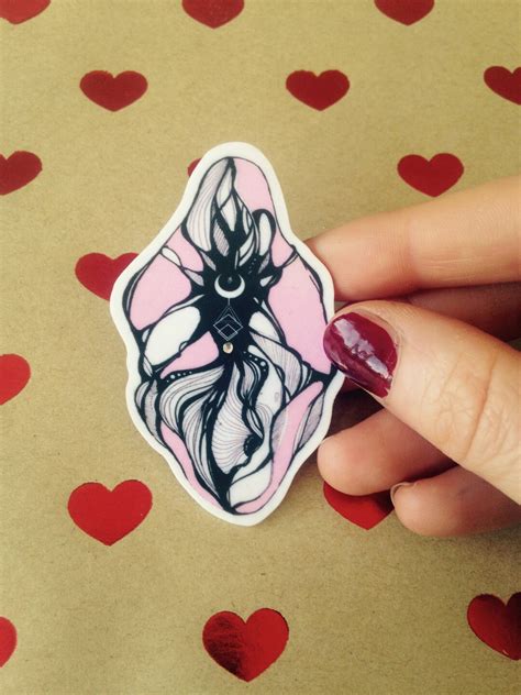 Vulva Magnet Pussy Magnet Decor Flower Magnet Feminist Present Etsy