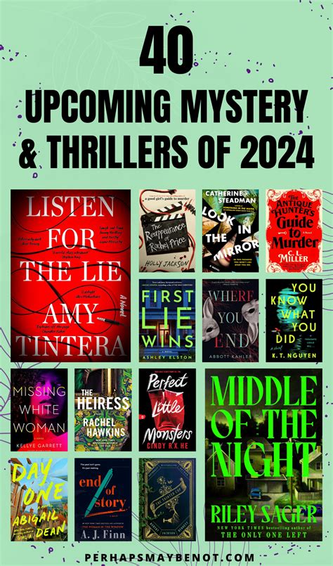 40 New Mysteries And Thrillers To Read In 2024 Perhaps Maybe Not In