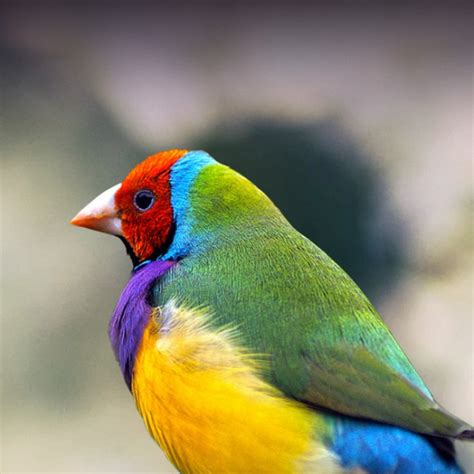 Meet The Rainbow Finch The Brillianty Multicoloured Bird 10 Pics