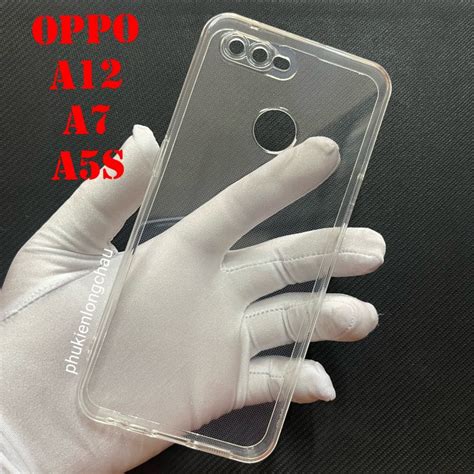 Oppo A12 A5s A7 Realme 2 Phụ Kiện Ốp Lưng Bao Da Miếng Dán Sạc