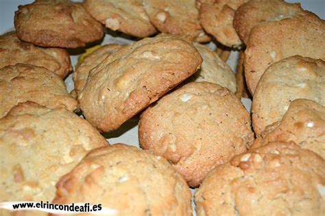 Galletas Con Chocolate Blanco Y Nueces De Macadamia