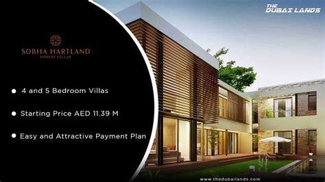 Sobha Hartland Forest Villas At Mbr City Dubai Youtube