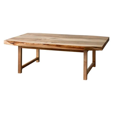 David N Ebner Spalted Maple Wood And Sassafras Coffee Table At 1stdibs