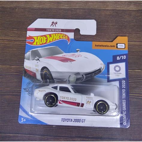 Jual Hot Wheels Toyota 2000 GT Karate Olympic Games Tokyo 2020 8 10 Short Card Shopee Indonesia