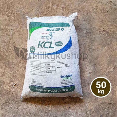 Jual PUPUK PAK TANI KCL PUTIH 50 KG KEMASAN PABRIK VIA GOSEND GRAB