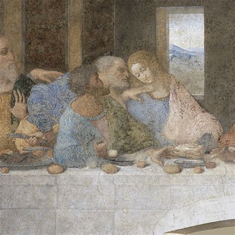 Sint Tico Foto Cuadro De La Ltima Cena De Leonardo Da Vinci Mirada