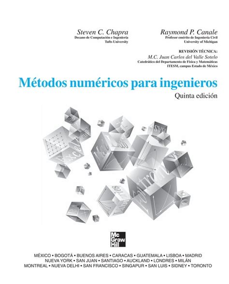 Chapra Metodos Numericos Para Ingenieros E Pdf