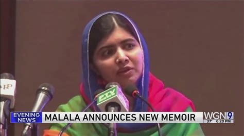 Malala Yousafzai Working On New Book Her Most Personal Youtube