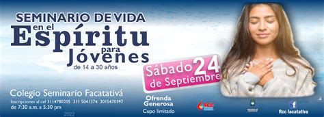 Seminario De Vida En El Esp Ritu Para J Venes De Septiembre De