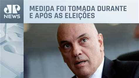 Alexandre De Moraes Determina Desbloqueio De Contas Do Pl Youtube