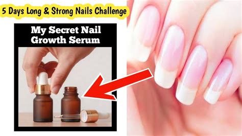 How To Grow Nails In 2 Days How To Grow Nails Fast My Secret Nail