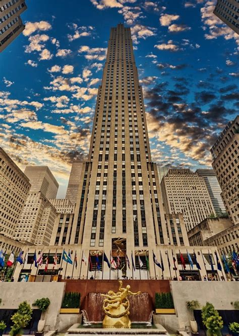 Rockefeller Center Poster Von Fabian Kimmel Printler