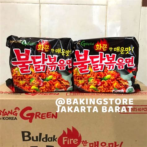 Jual SAMYANG HOT CHICKEN RAMEN PACK 140GR Shopee Indonesia