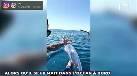 Un Kayakiste Rencontre Une Baleine En Train De Faire Le Poirier Dans