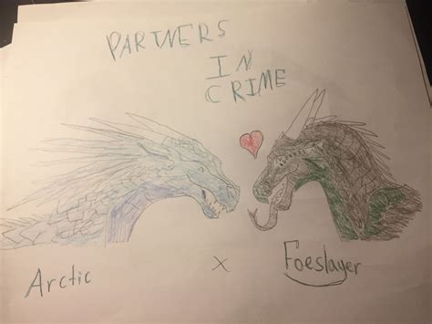 My Drawing Of Arctic An Foeslayer From The Wings Of Fire Series