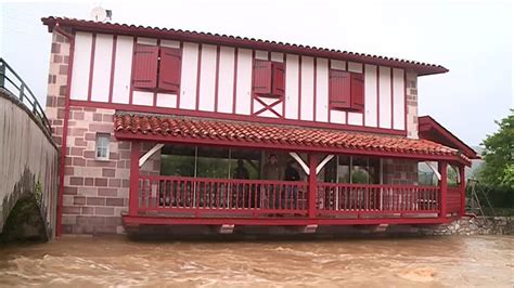 Intemp Ries Les Images Des Inondations Au Pays Basque