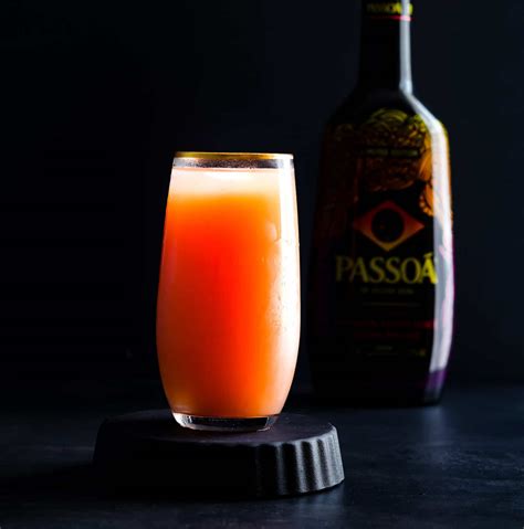 Passoa Orange Cocktail Recipe - Oh Sweet Cultureshock