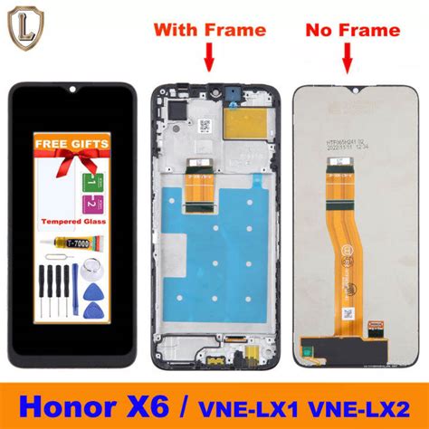 100 Tested Original LCD For Honor X6 Lcd Touch Screen Digitizer X6