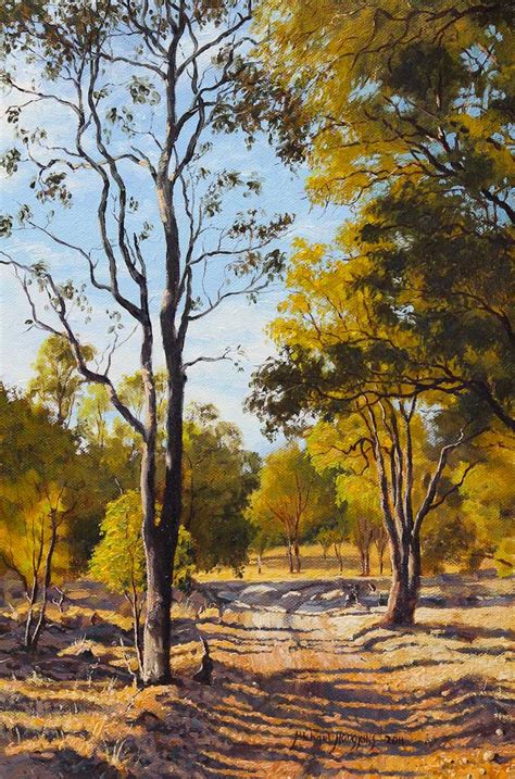 Recent Australian Landscape Oil Paintings – Michael Hodgkins