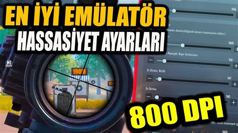 Pubg Mobile Em Lator Hassasiyet Ayarlar Mobil Tekno