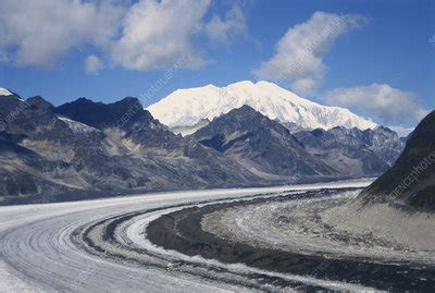 Lateral Moraine - Stock Image - C009/2290 - Science Photo Library