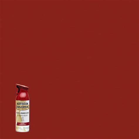 Rust Oleum Universal 12 Oz All Surface Gloss Crimson Red Spray Paint