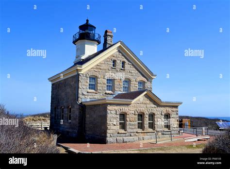 Northeast Lighthouse Block Island Stock Photo Alamy