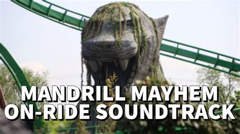 Mandrill Mayhem On Ride Soundtrack Chessington World Of Adventures