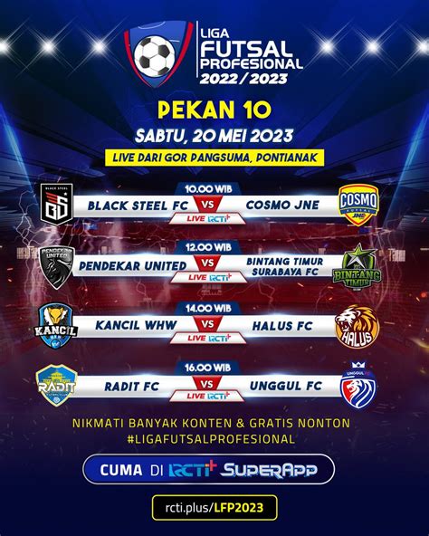 Mnctv On Twitter Saksikan Pertandingan Pertandingan Tim Futsal