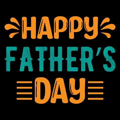 Fathers Day Typography T Shirt Design Vector Image