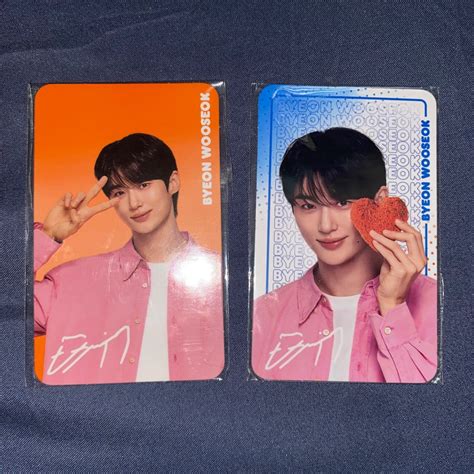 byeon woo seok dunkin photocards pc set hobbies toys memorabilia