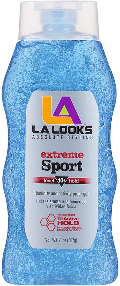 L A Looks Absolute Styling Extreme Sport Hold Gel Hold Level