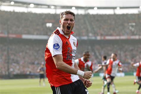 Santiago Bebote Giménez es campeón con el Feyenoord