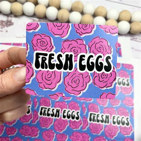 Egg Carton Label Egg Carton Stickers Farm Label Farm Etsy