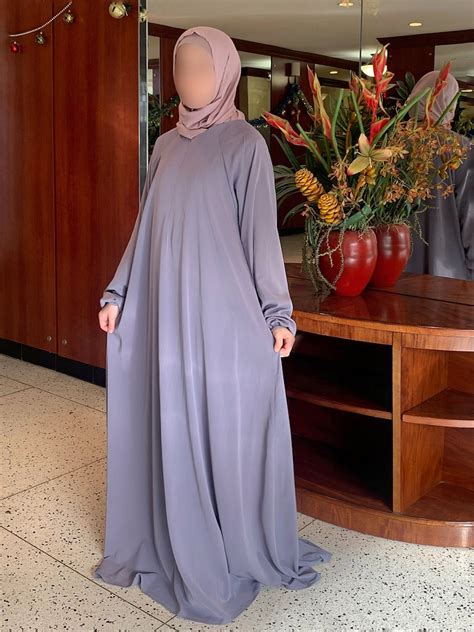 Long Salam Abaya Burqa Niqab Khimar Jilbab Full Length Abaya Etsy