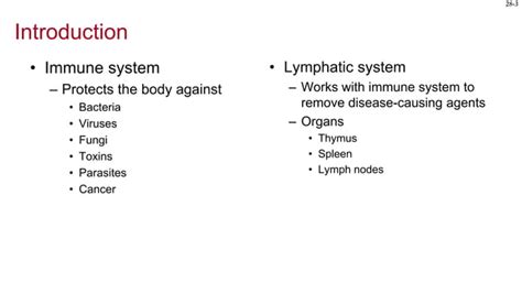 Physiology Of Lymphatic And Immune Systemppt