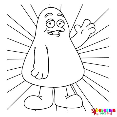 20 Grimace Coloring Pages - ColoringPagesOnly.com