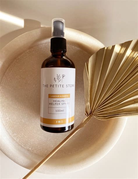 Healing Helper Spray Labour And Birth The Petite Stork