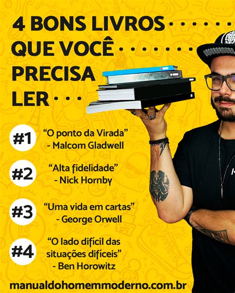 Livros Que Todo Homem Precisa Ler Antes De Morrer Artofit